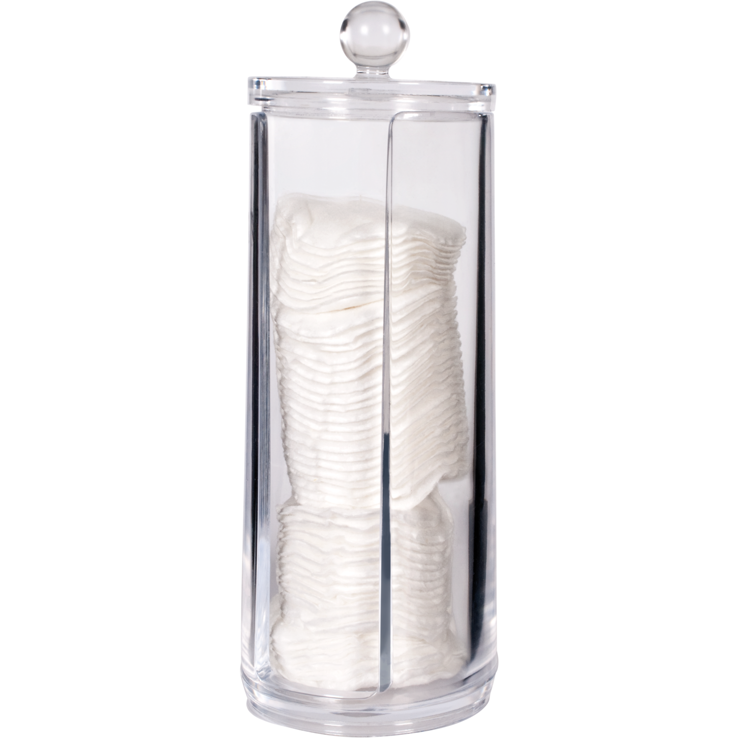 VESTIAMO CASA - Porta dischetti con Coperchio - Organizer Cotone Make-up