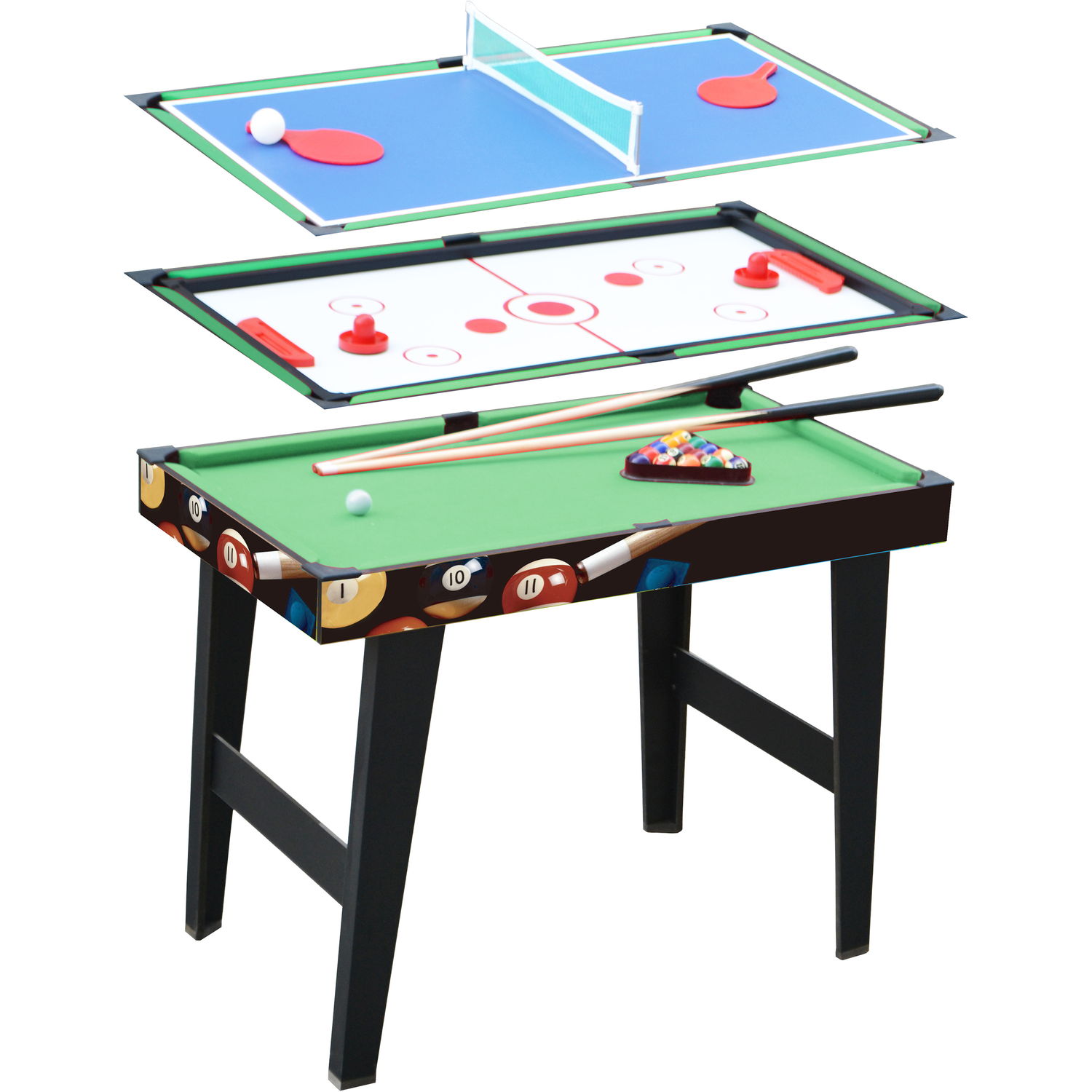 TU GIOCHI - Tavolo 3 in 1 Multisport