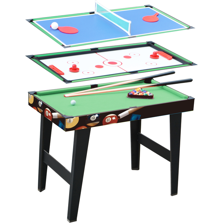 TU GIOCHI - Tavolo 3 in 1 Multisport