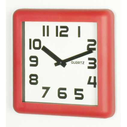 DICTROLUX - Orologio quadrato da parete 21x21 cm