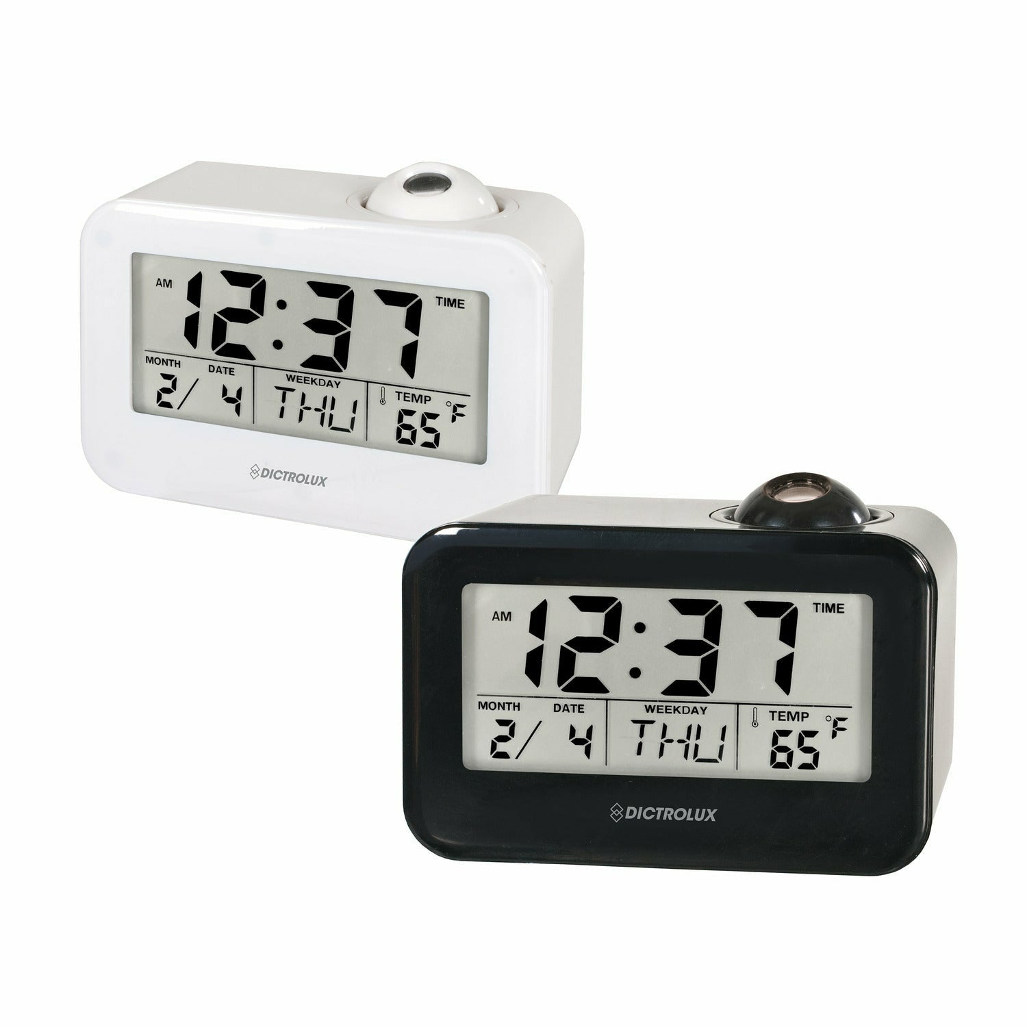 DICTROLUX - Sveglia Digitale Multifunzione - h10x15x8 cm