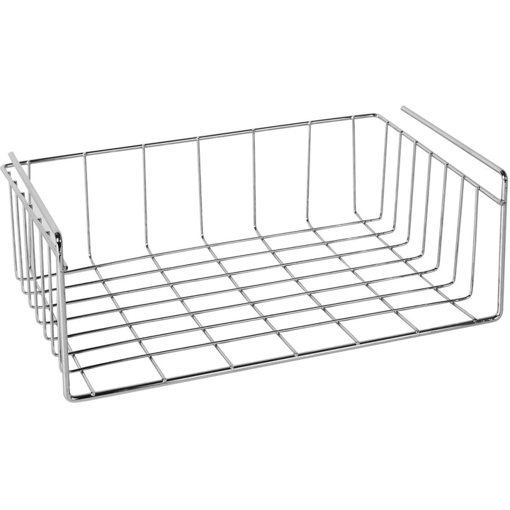 GUSTO CASA - Mensola sottoripiano in metallo cromato - h13x28x24 cm