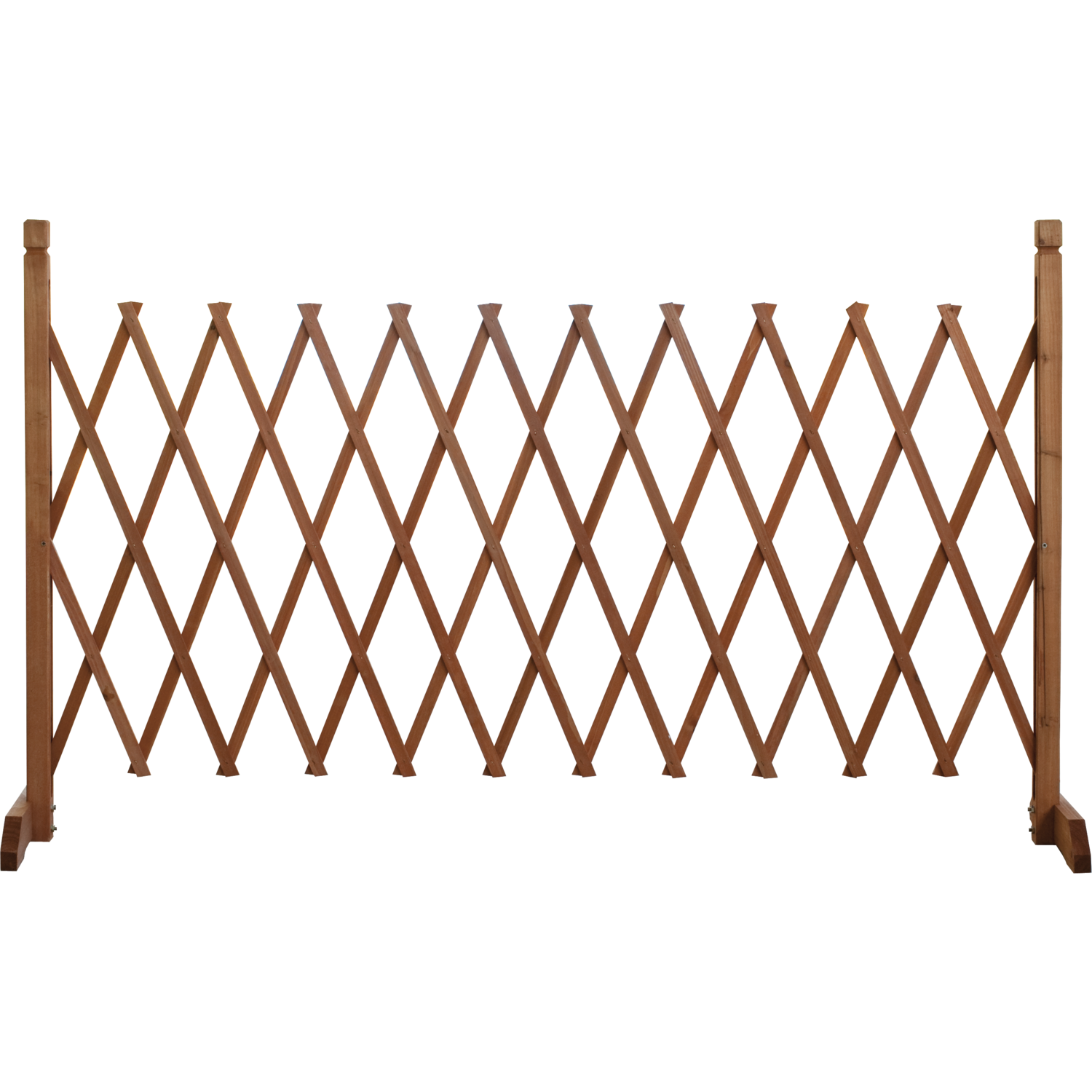 VESTIAMO CASA GIARDINO - Staccionata Estensibile in legno da 90 a 150 cm