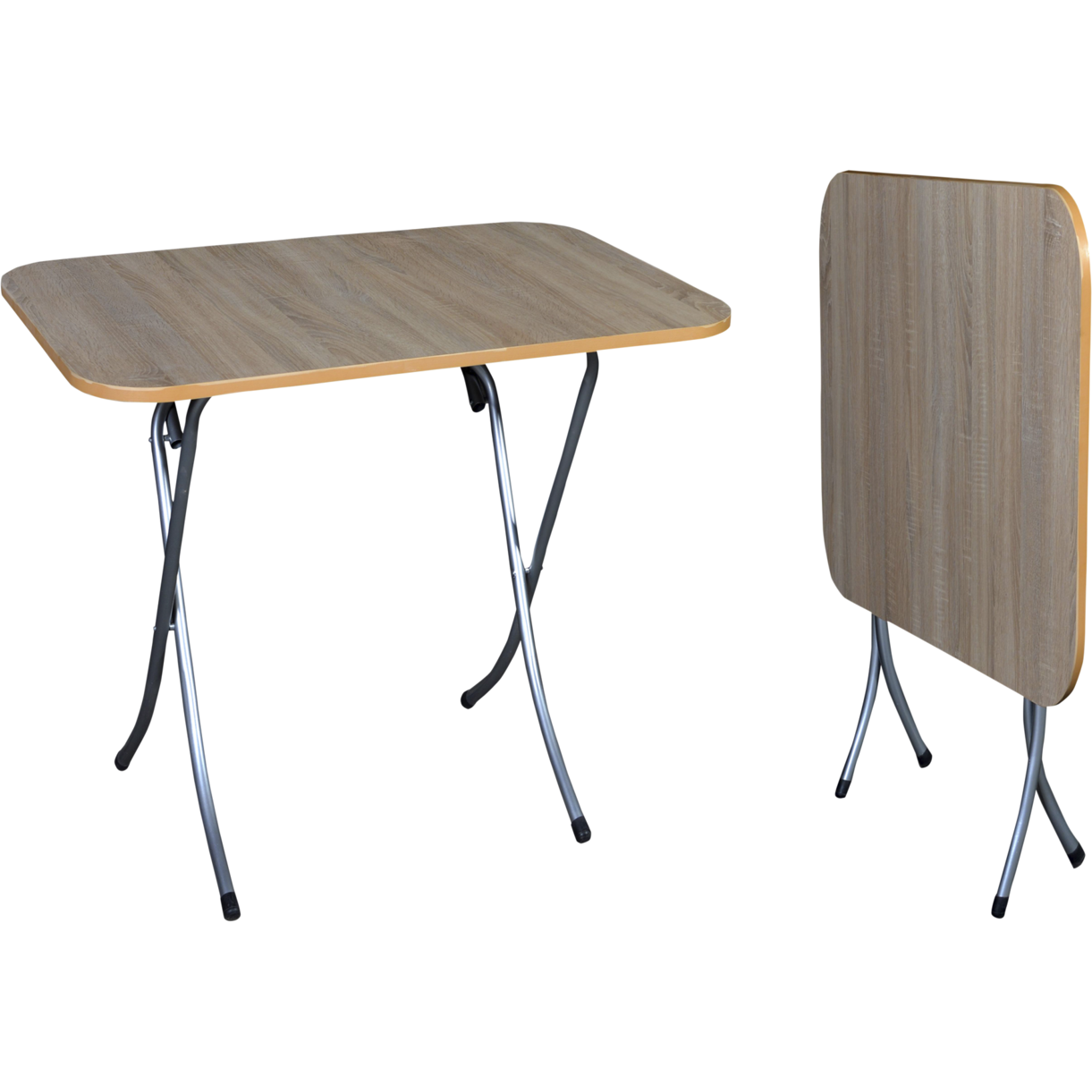 VESTIAMO CASA - Tavolo Richiudibile in legno rovere - h75x90x60 cm