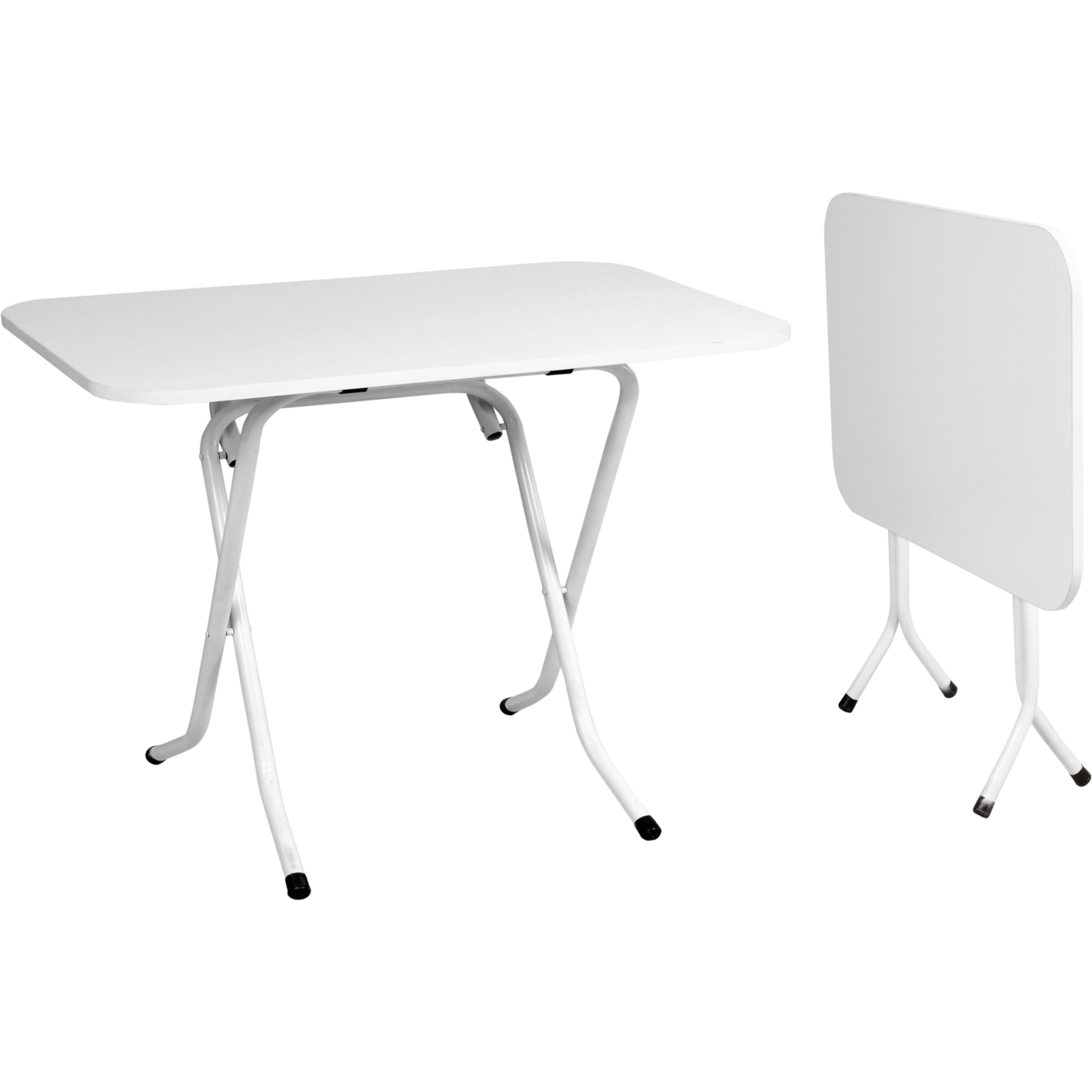 VESTIAMO CASA - Tavolo richiudibile bianco - h75x110x70 cm