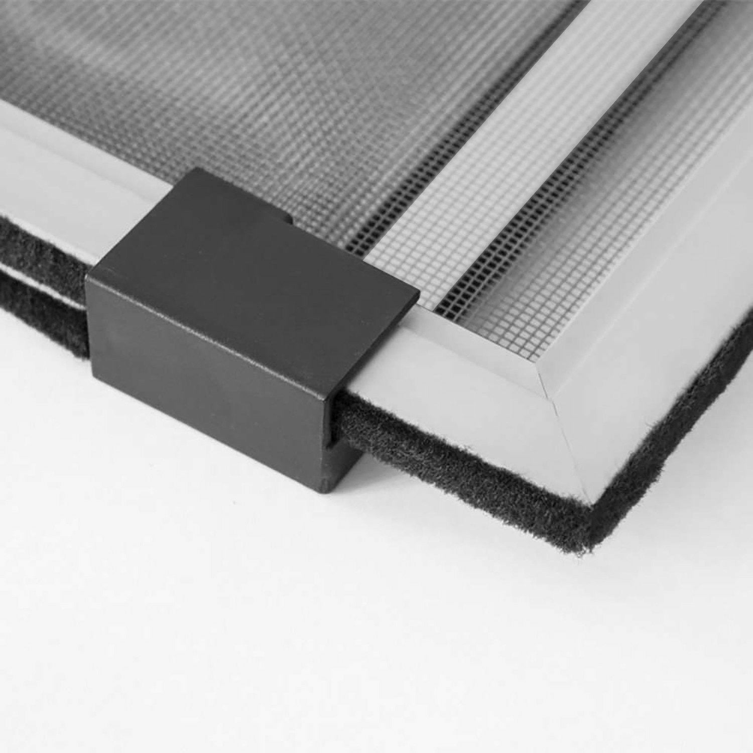 VESTIAMO CASA - Zanzariera Estensibile Bianca - h70 cm estensibile da 100 a 190 cm