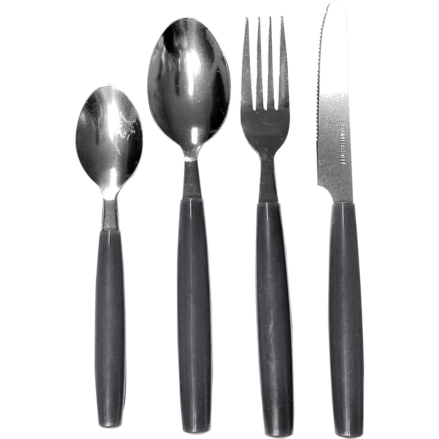 GUSTO CASA - Servizio posate in acciaio inox 24 pezzi Avril Grigio