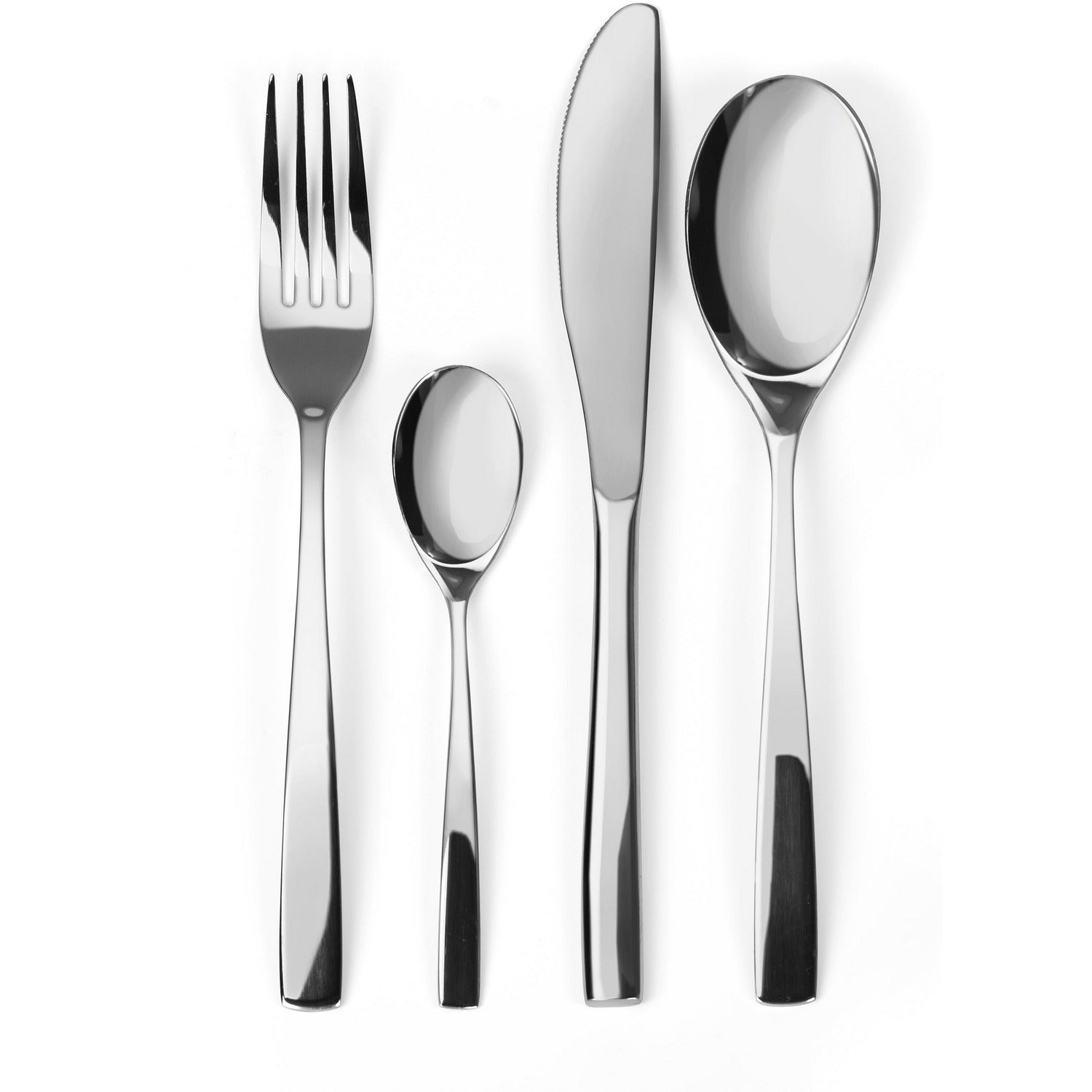 GUSTO CASA - Servizio posate in acciaio inox 24 pezzi Kisara Shiny