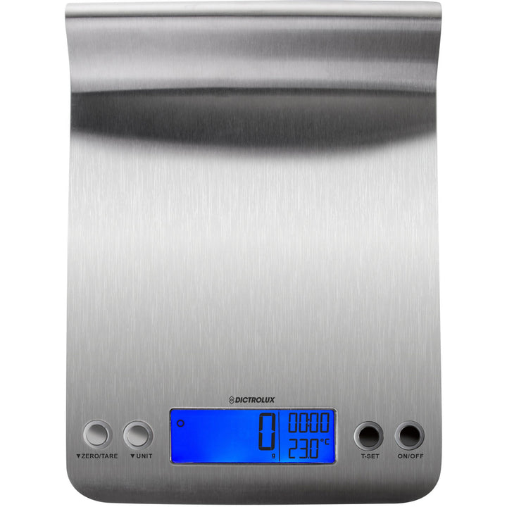 DICTROLUX - Bilancia digitale da cucina acciaio inox 5kg