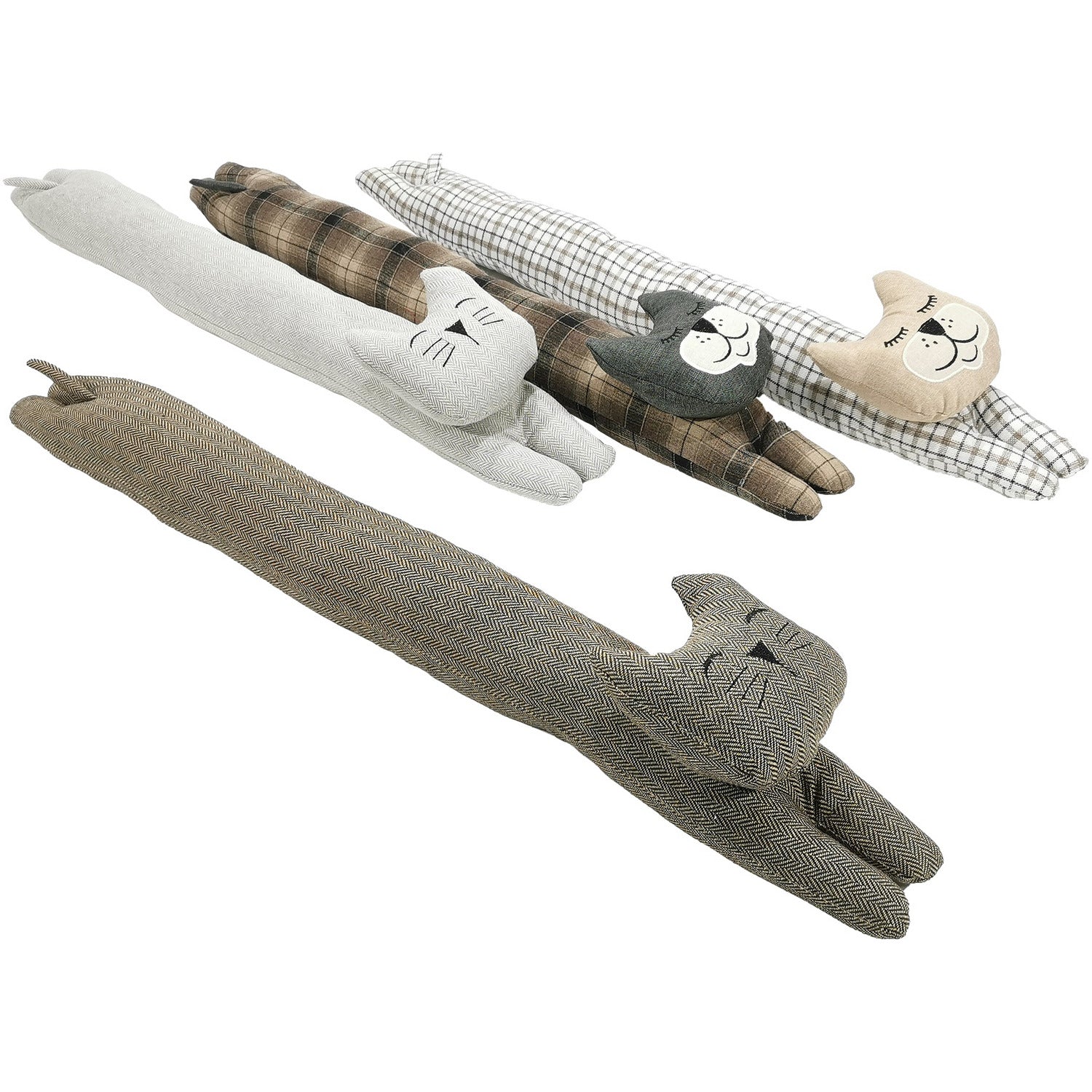 VESTIAMO CASA - Paraspiffero in poliestere Gatto - Lunghezza 85 cm