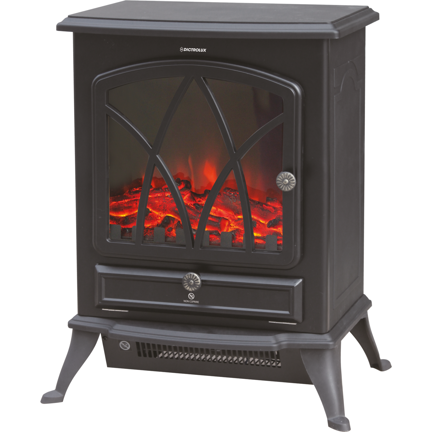 DICTROLUX - Stufa Caminetto Gothic 1800-2000Watt