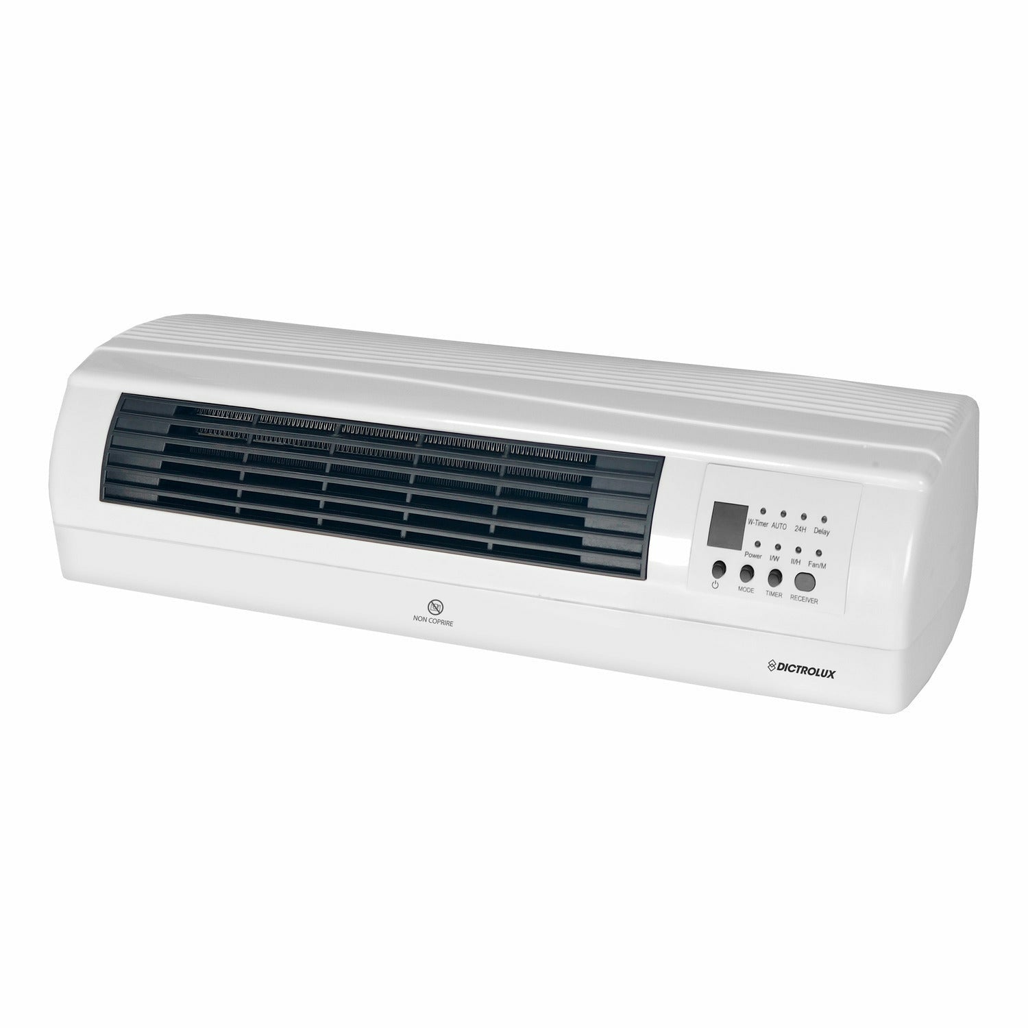 DICTROLUX - Termoventilatore Orizzontale 2000 Watt - h12x50x20 cm