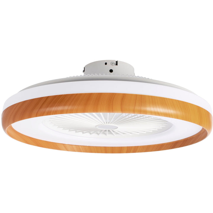 DICTROLUX - Ventilatore da soffitto con plafoniera integrata BlowsAir Led