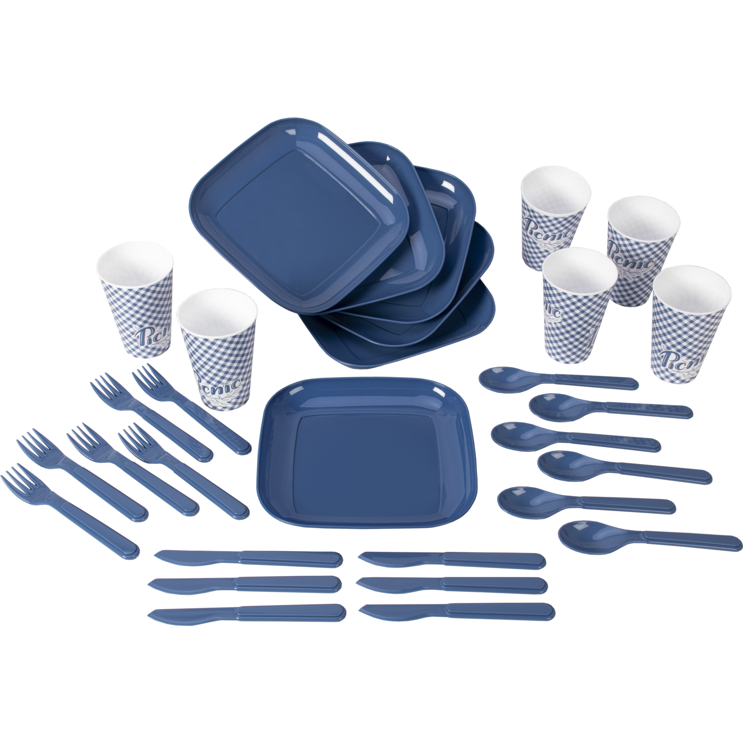 GUSTO CASA - Set Pic-Nic multiuso 31 pezzi