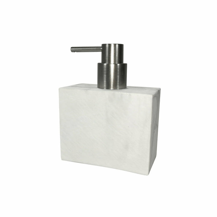 VESTIAMO CASA - Dispenser per sapone effetto marmorizzato 340 ml - h15x11x6 cm