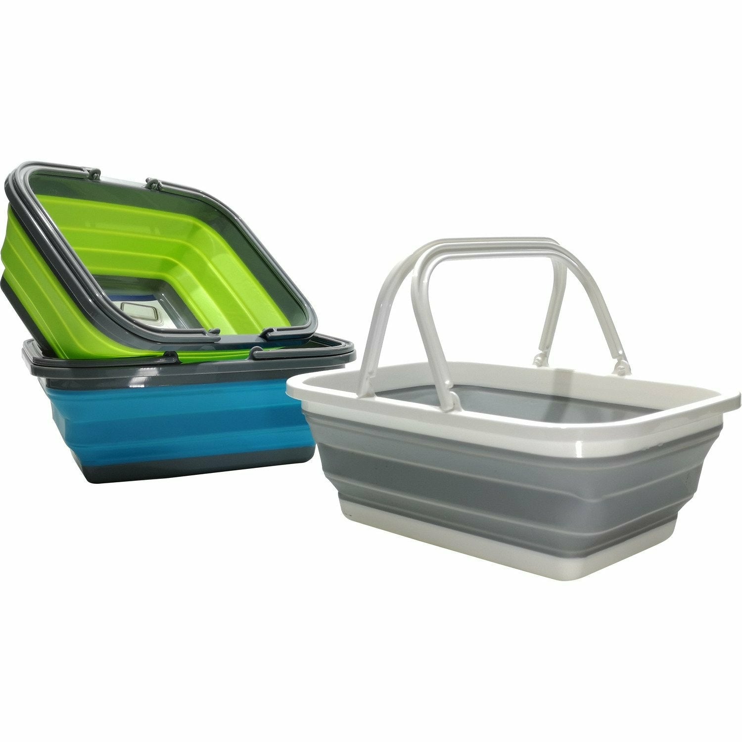 VESTIAMO CASA - Bacinella Multiuso con manici richiudibile - h5/14x38x28,8 cm