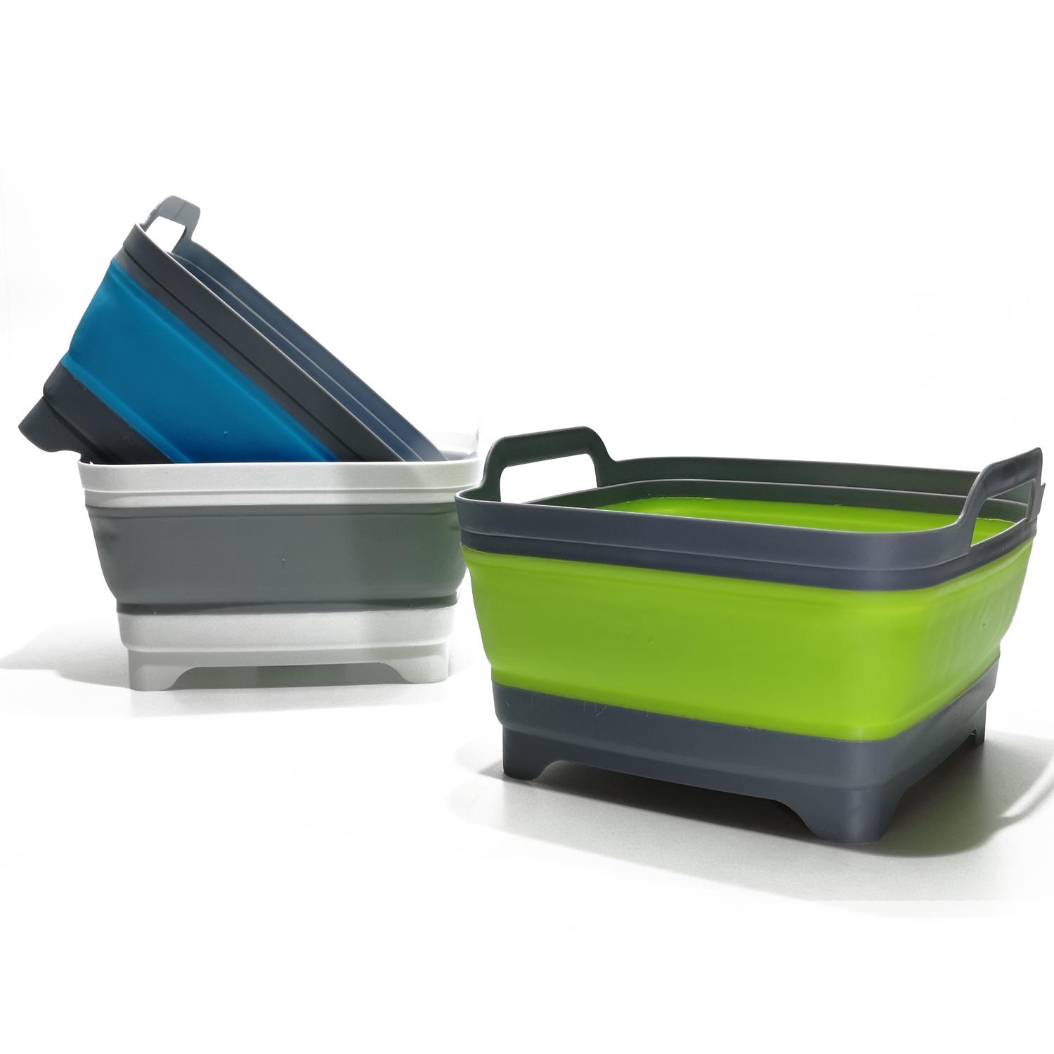 VESTIAMO CASA - Bacinella multiuso con manici richiudibile - h20x30,5x30 cm