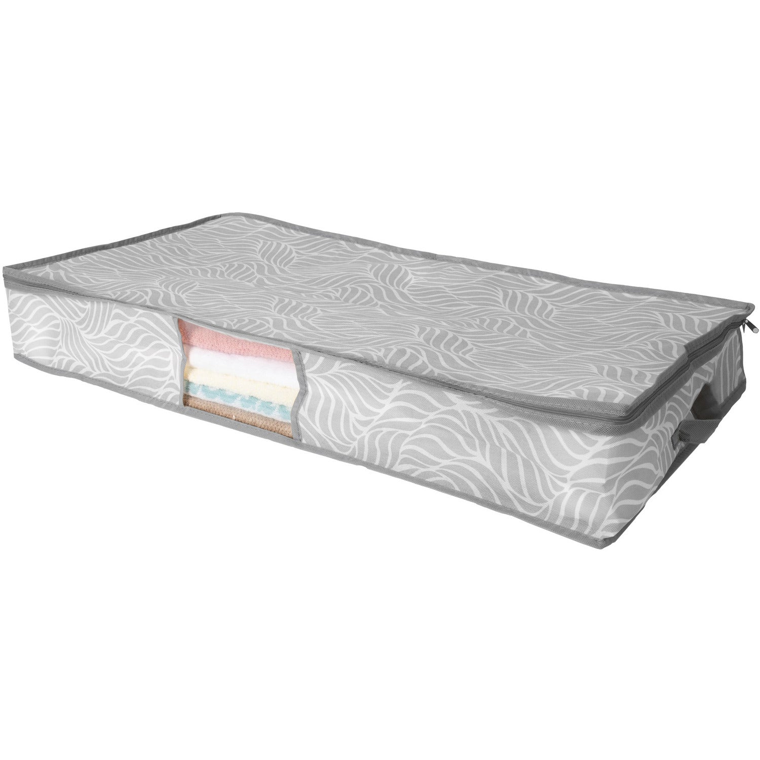 VESTIAMO CASA - Contenitore per armadio salvaspazio con cerniera - h15x90x45 cm