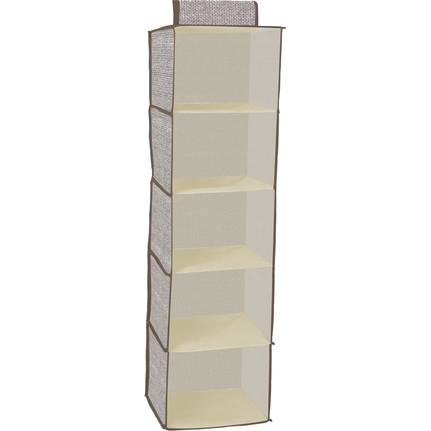 VESTIAMO CASA - Organizer Armadio in TNT 5 scomparti - h75x28x28 cm