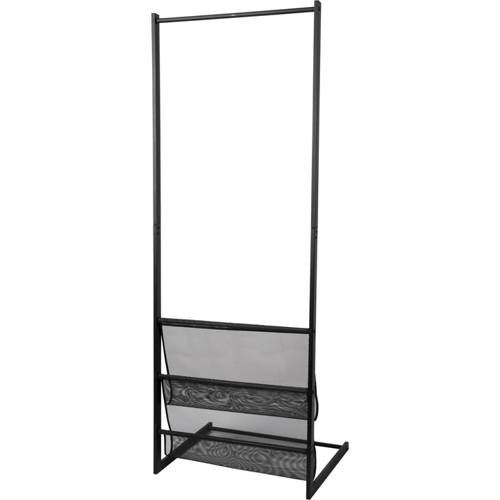 VESTIAMO CASA - Appendiabiti da terra con 2 ripiani - h160x60x40 cm