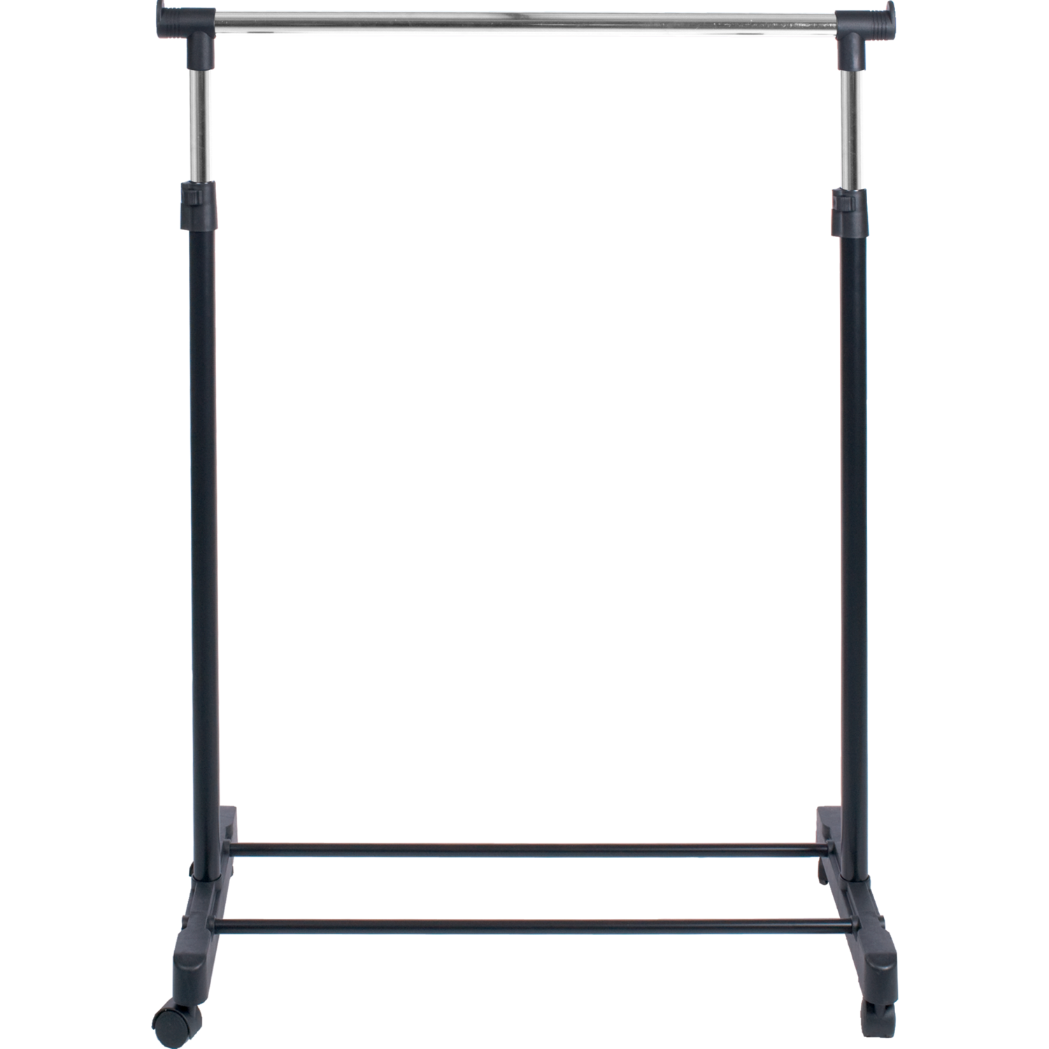 VESTIAMO CASA - Appendiabiti Estensibile con Ruote - Altezza regolabile da 98 a 175 cm