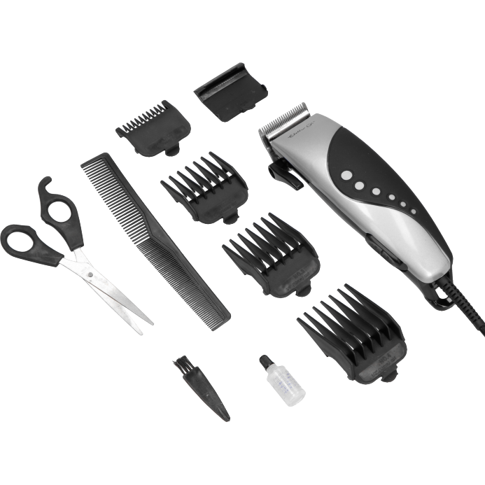 DICTROLUX - Tagliacapelli Elettrico Serie 2 con 8 accessori 13 Watt