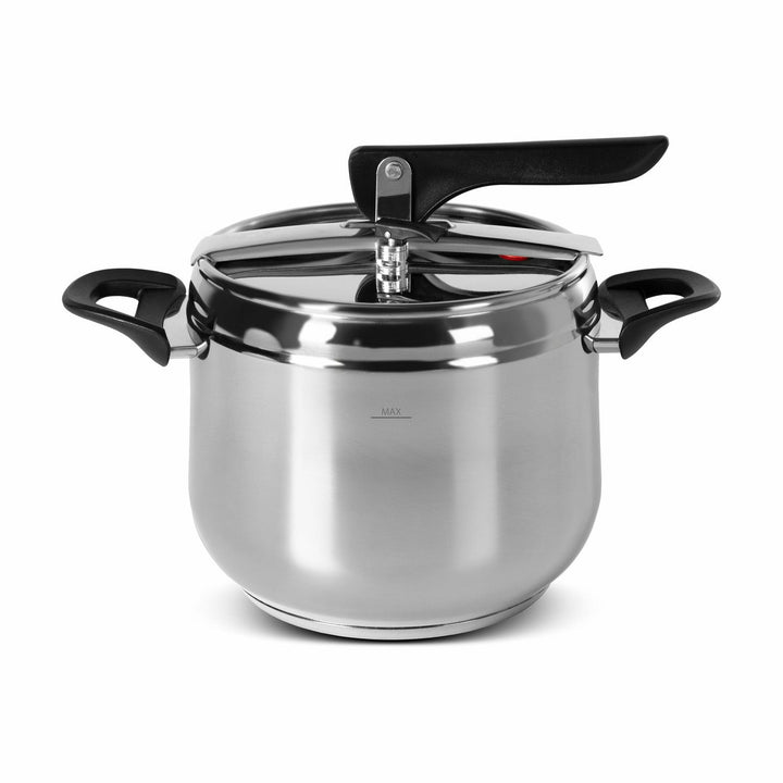 GUSTO CASA - Pentola a pressione in acciaio inox Veronique 8 litri diametro 22 cm
