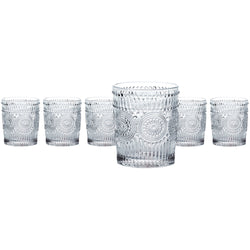 GUSTO CASA - Bicchieri in vetro Cesareo 30 cl - set 6 pezzi