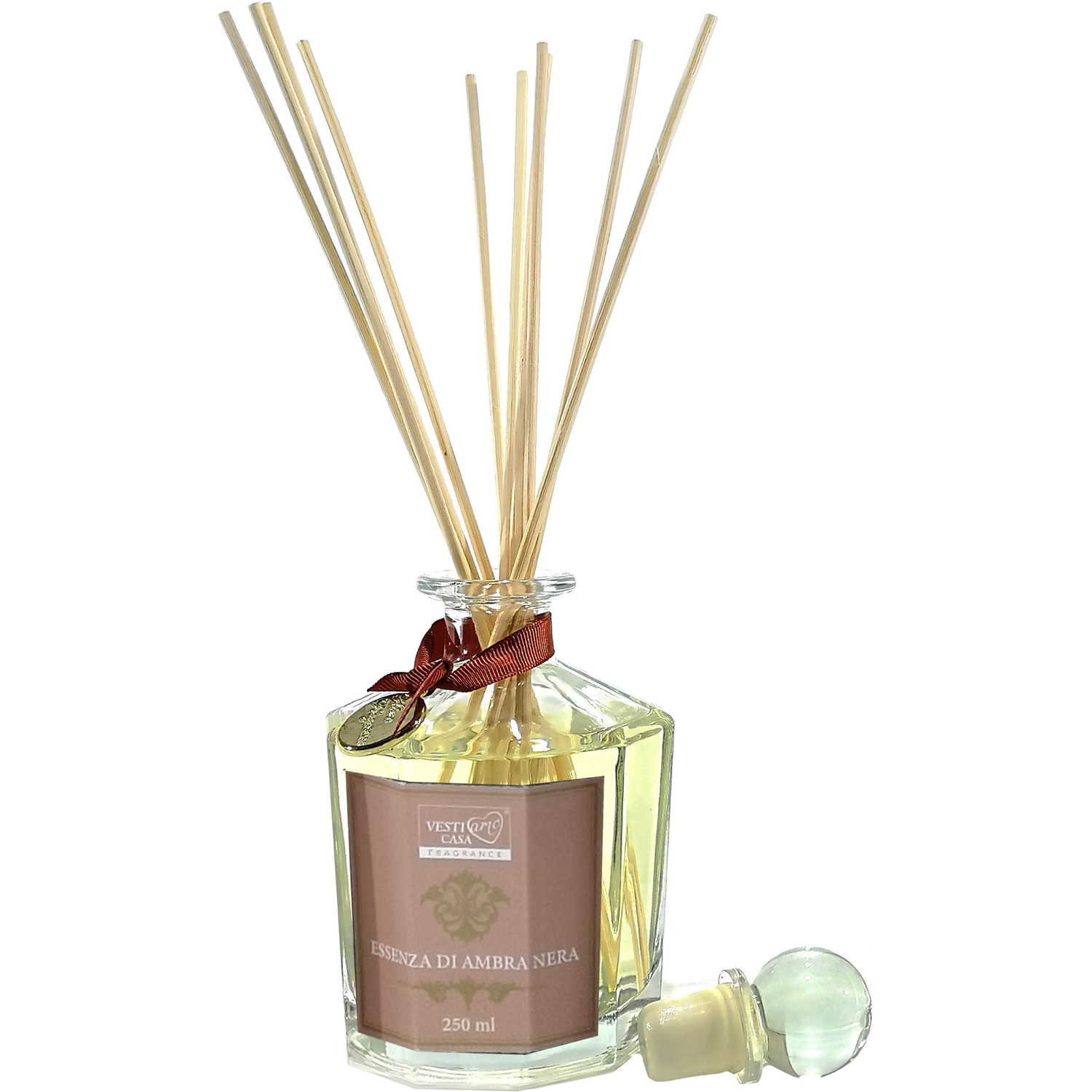 VESTIAMO CASA - Diffusore per ambiente 250ml - Essenza di Ambra nera