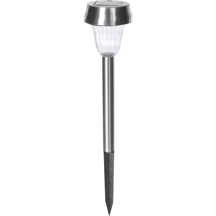 DICTROLUX - Lampada solare Led con picchetto h37 cm diametro 7,5 cm