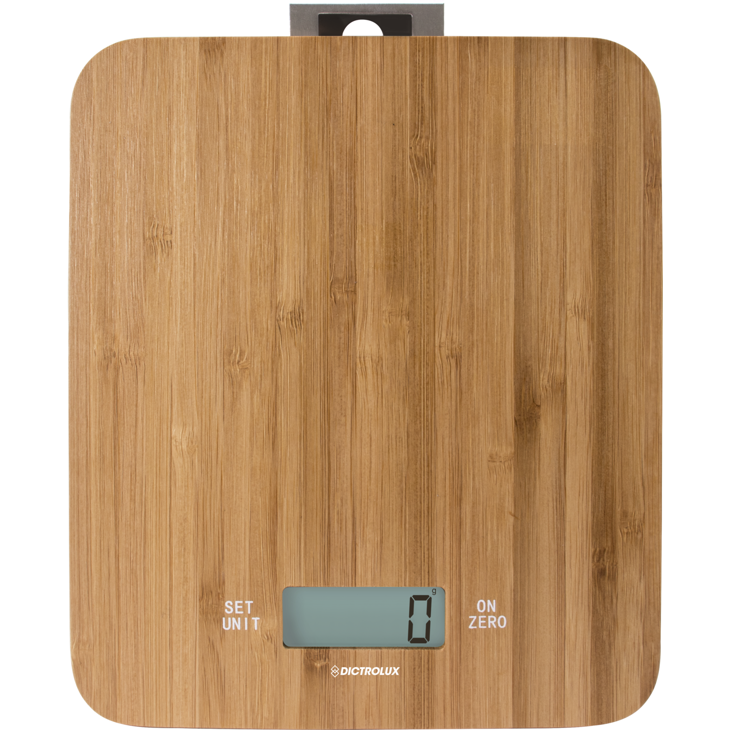 DICTROLUX - Bilancia digitale da cucina bamboo 15kg
