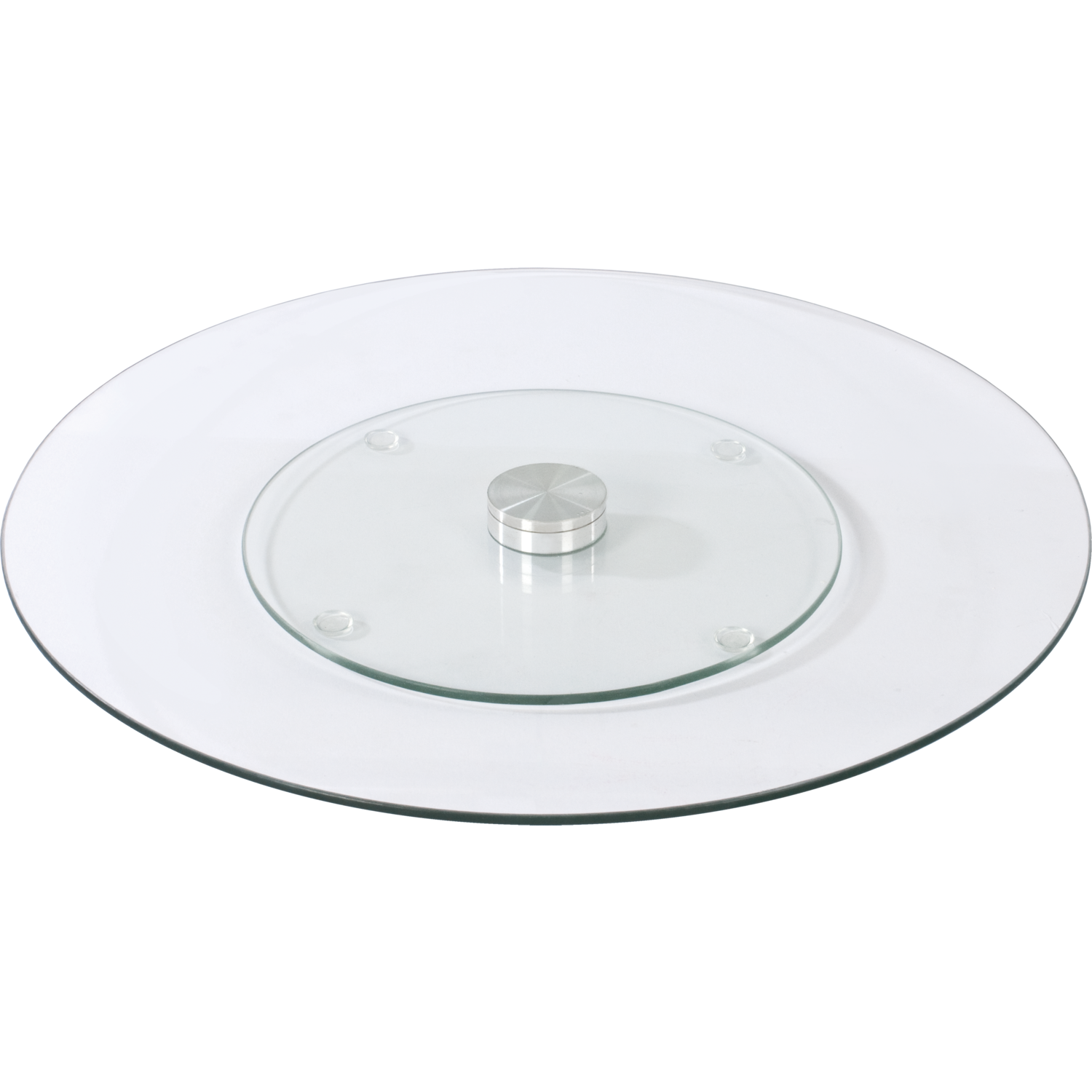 GUSTO CASA - Alzata in vetro girevole - diametro 35 cm