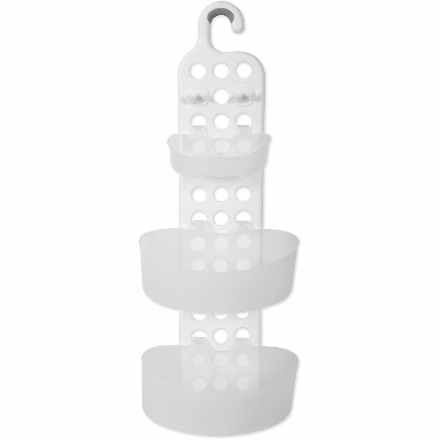 VESTIAMO CASA - Mensola 3 ripiani con 4 appendini - h71x25,5x13 cm