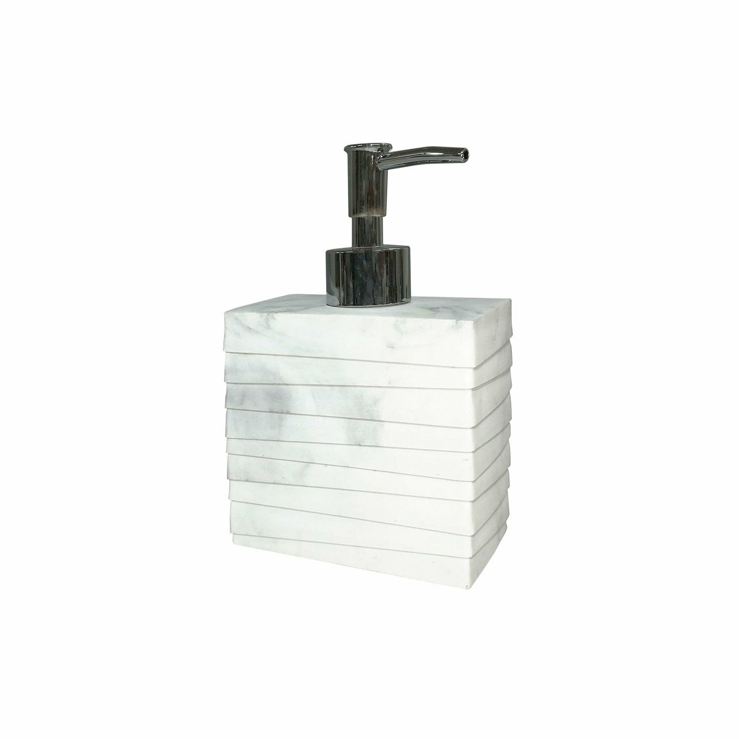 VESTIAMO CASA - Dispenser per sapone marmorizzato grigio 200ml