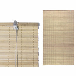 VESTIAMO CASA GIARDINO - Tenda ombreggiante bamboo Naturale con carrucola h160x100 cm
