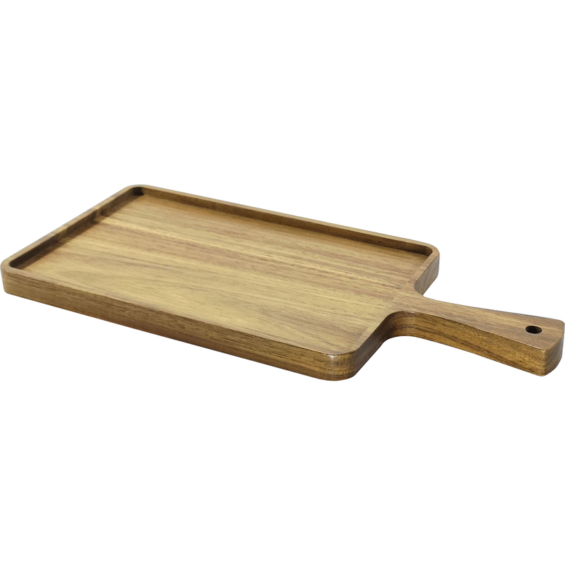 GUSTO CASA - Tagliere in legno di Acacia con manico - 39x18cm – Shop On  Line Happy Casa Store