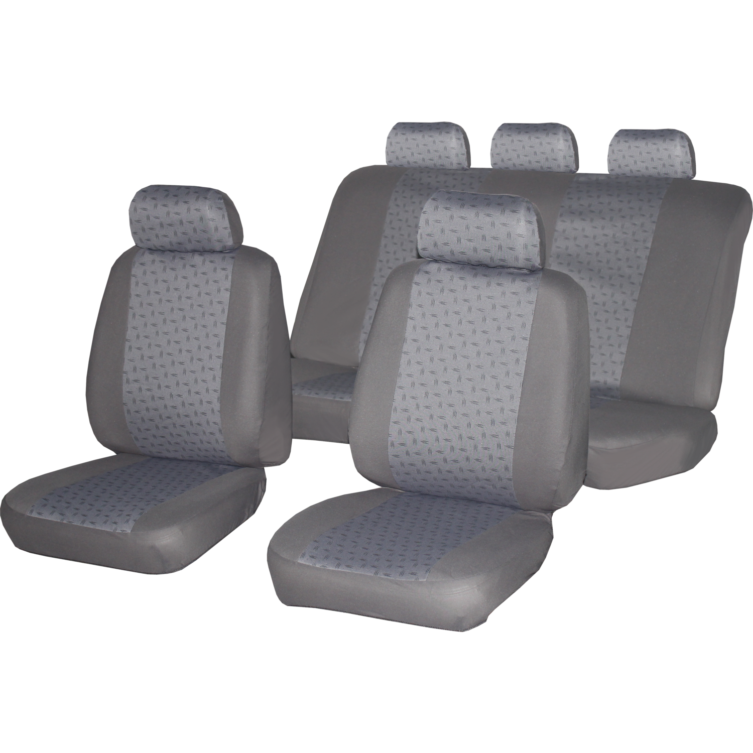 AUTO SPRINT - Coprisedili auto universale colore grigio - 9 pezzi