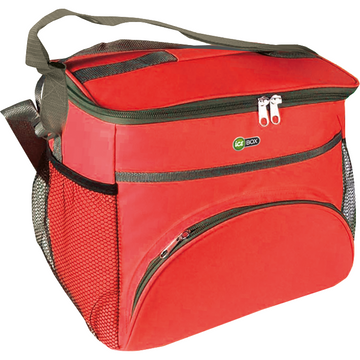 Borsa Termica Rotonda, 11x7 in Casseruola Termica Borsa Termica Riutilizzabile Per Pranzo Isolata Borsa Frigo Pieghevole Per Cibi Caldi Freddi Per Picnic Potluck(Rosso