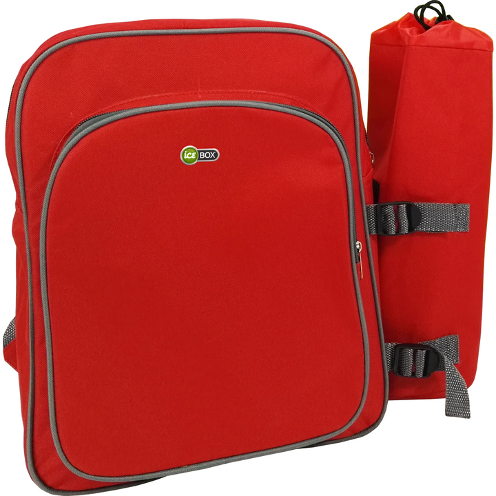 ICE BOX - Zaino Termico con portabottiglie 12+1,5 litri