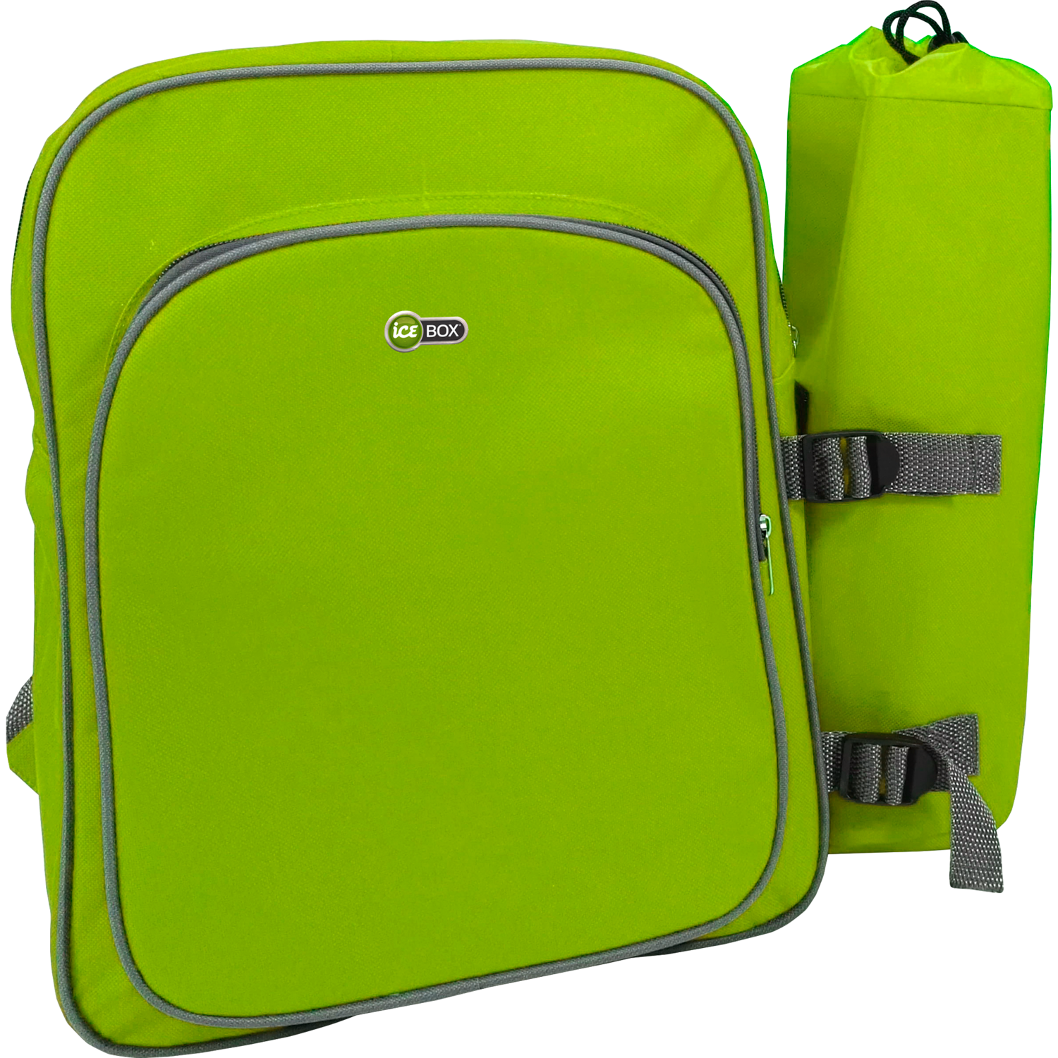 ICE BOX - Zaino Termico con portabottiglie 12+1,5 litri