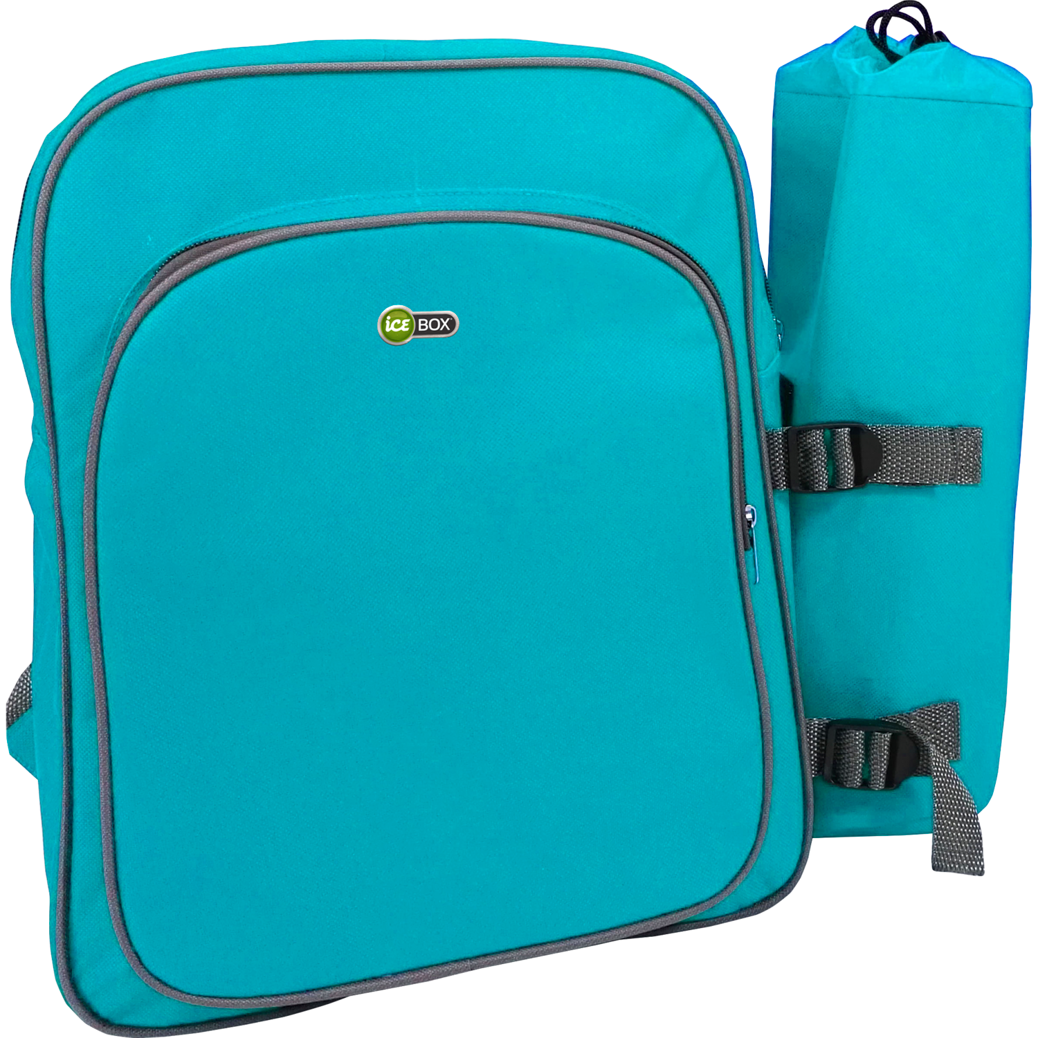 ICE BOX - Zaino Termico con portabottiglie 12+1,5 litri