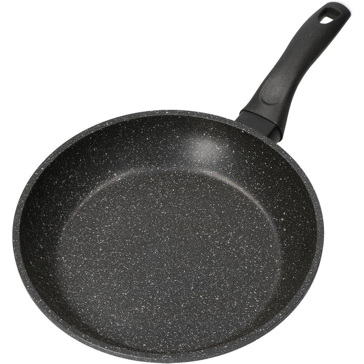 GUSTO CASA - Padella in alluminio pressofuso con fondo a induzione Linea ChefStone - diametro 24 cm