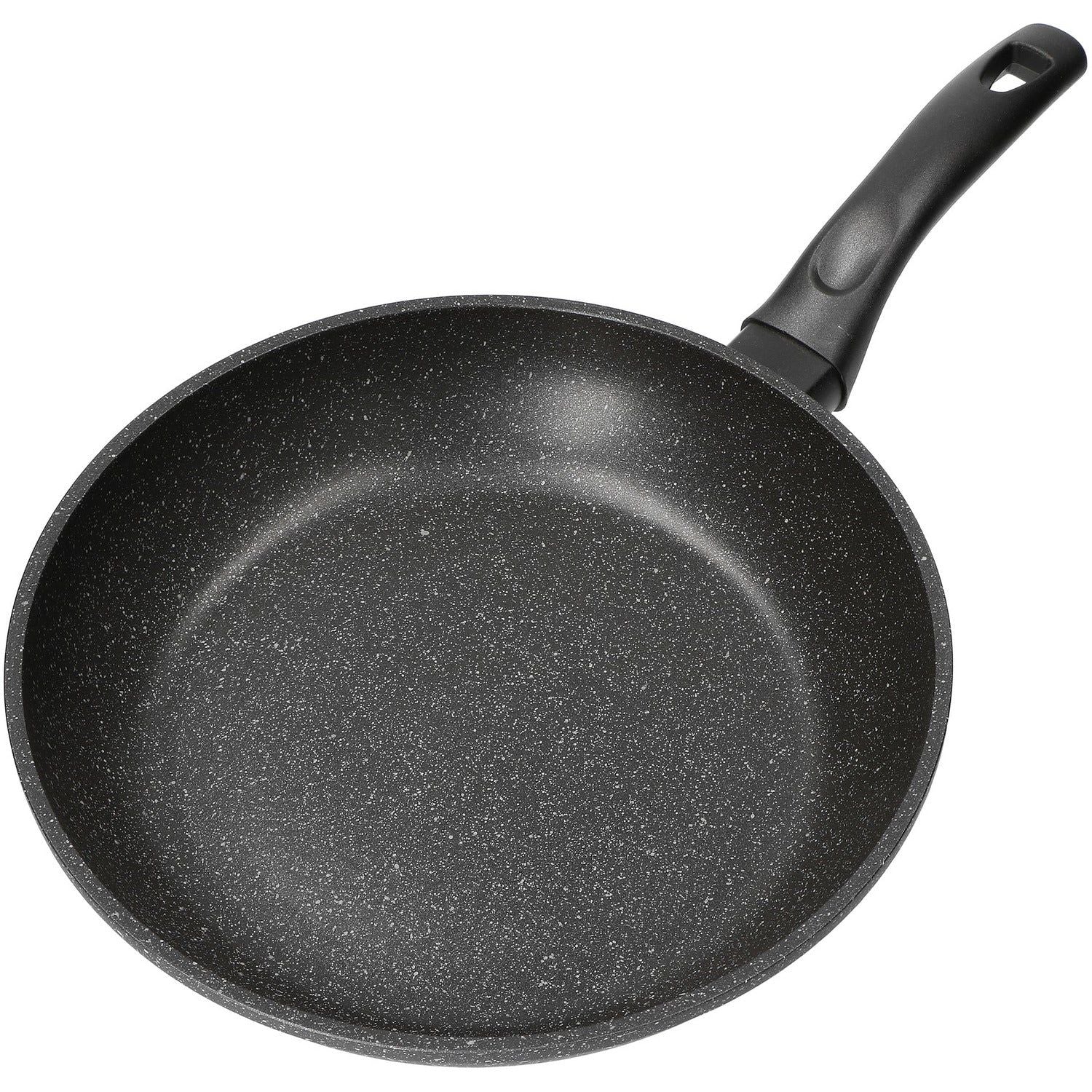 GUSTO CASA - Padella in alluminio pressofuso con fondo a induzione Linea ChefStone diametro 28 cm