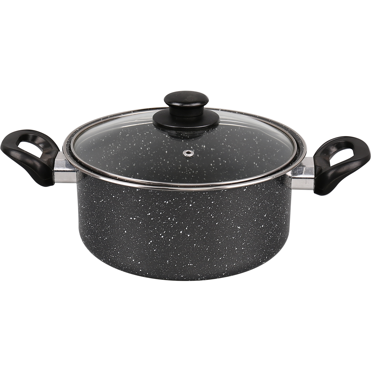 GUSTO CASA - Batteria pentole e padelle 9 pezzi Linea Grey Cook