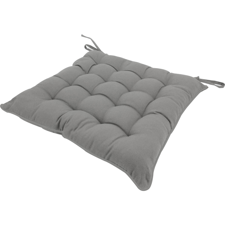 VESTIAMO CASA - Cuscino per sedia Grigio 40x40 cm