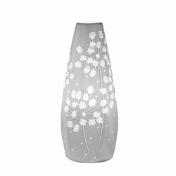 DICTROLUX - Lampada bianca in porcellana - h28cm