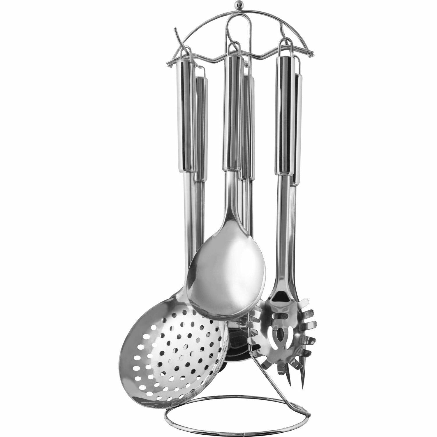 GUSTO CASA - Set Utensili da cucina con stand 7 pezzi