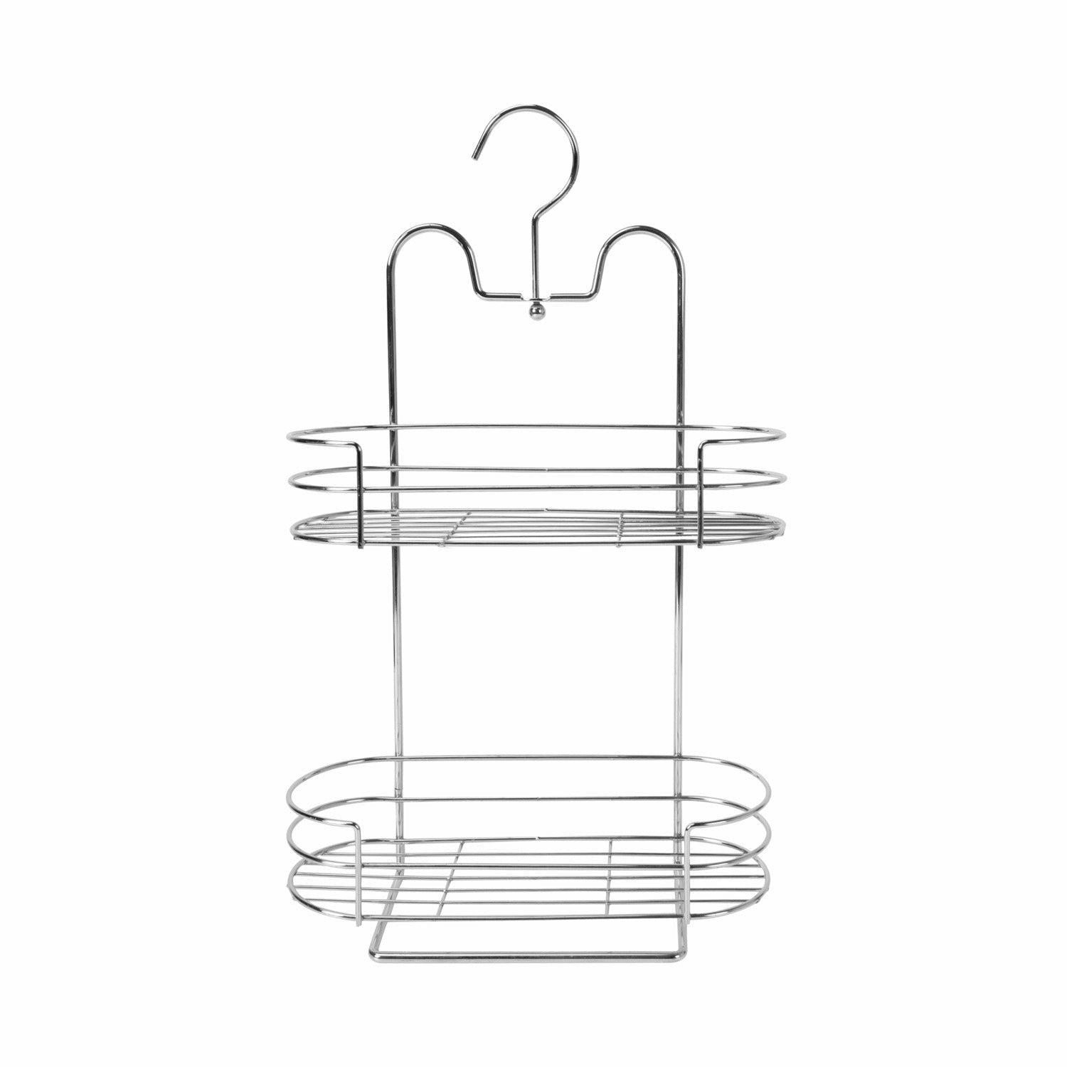 VESTIAMO CASA - Mensola 2 Ripiani con gancio Linea Aisha - h40,5x25x9,5 cm