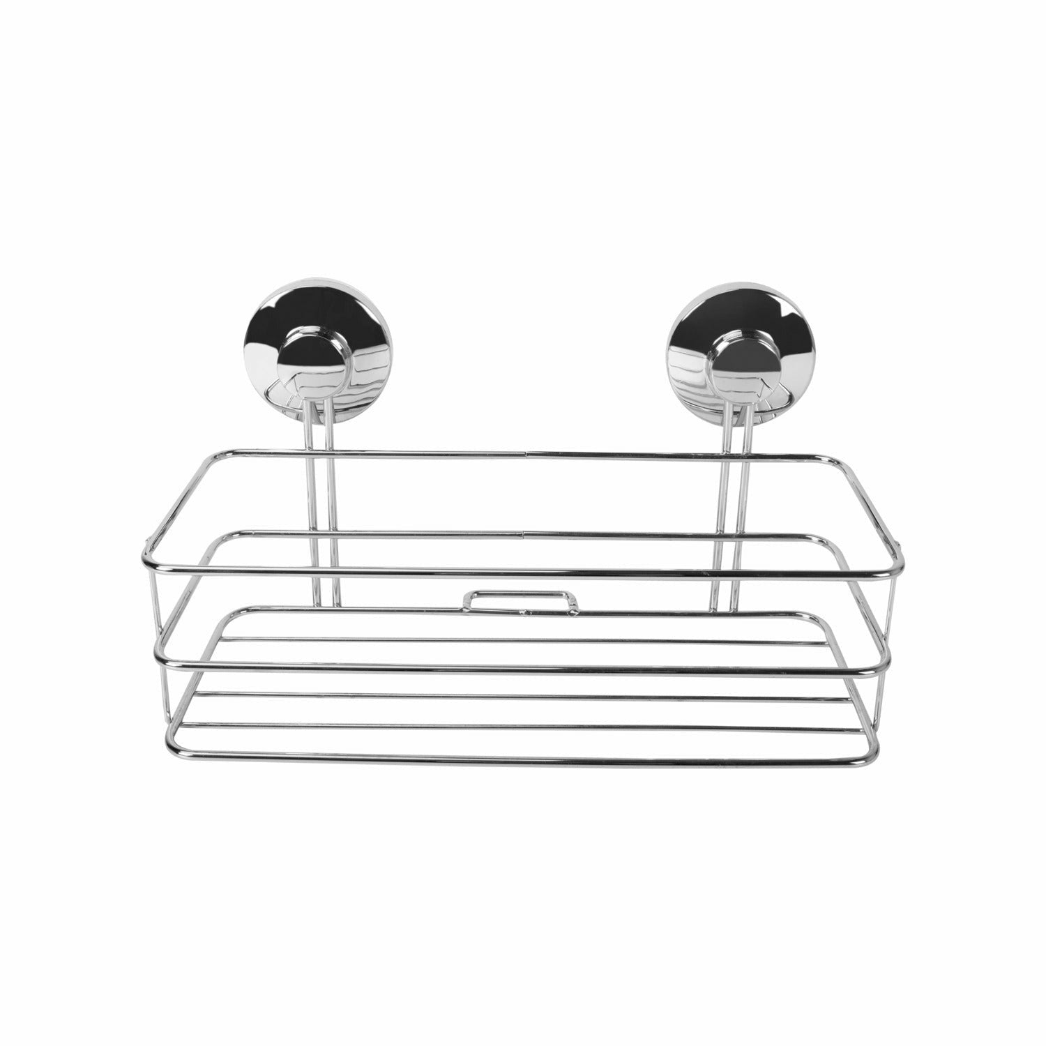 VESTIAMO CASA - Mensola Rettangolare a Ventosa Linea Barlow - h14x26x13 cm