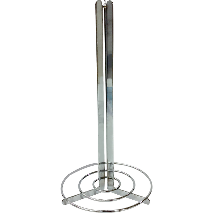 GUSTO CASA - Portarotolo da cucina in metallo cromato h32 cm
